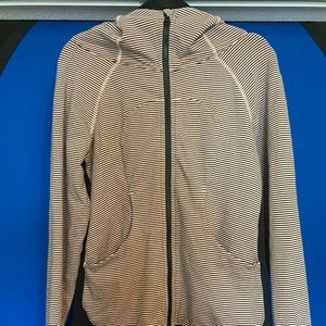 Lululemon striped hooded define jacket 8